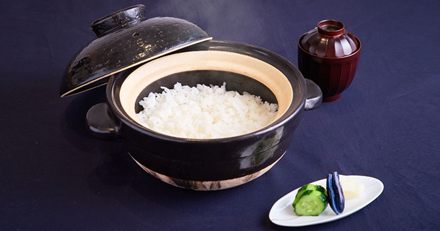 割烹コース：ご飯・漬物